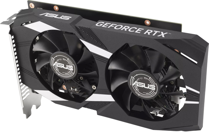 Відеокарта ASUS PCI-Ex GeForce RTX 3050 Dual OC Edition 6GB GDDR6 (96bit) (1537/14000) (HDMI, DisplayPort, DVI-D) (90YV0K60-M0NA00) - зображення 6