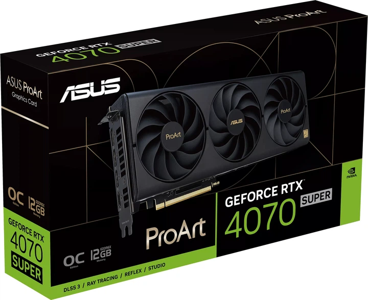 Karta graficzna ASUS PCI-Ex GeForce RTX 4070 Super ProArt OC Edition 12GB GDDR6X (192bit) (2565/21000) (HDMI, 3 x DisplayPort) (90YV0KC4-M0NA00) - obraz 12