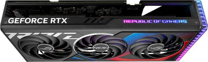 Karta graficzna ASUS PCI-Ex GeForce RTX 4070 Ti SUPER ROG Strix OC Edition 16GB GDDR6X (256bit) (2700/21000) (2 x HDMI, 3 x DisplayPort) (90YV0KG0-M0NA00) - obraz 3