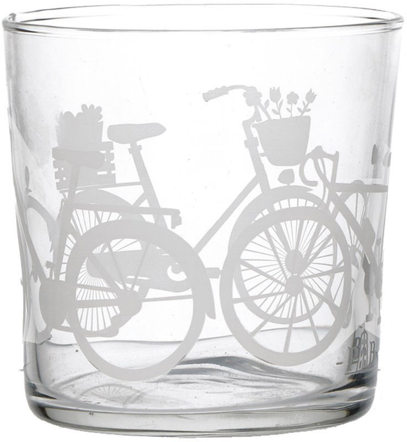 Zestaw szklanek z grubym dnem La Porcellana Bianca Babila Rower 350 ml Przezroczysty 6 szt (P401000015) - obraz 1