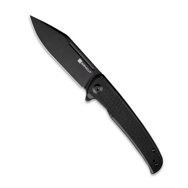 Нож складной Sencut Brazoria Full Black замок Liner Lock SA12A - изображение 1