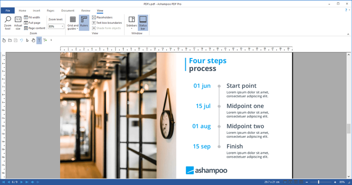 Робота PDF-файлами - Ashampoo PDF Pro 3, безтермінова ліцензія, 1 ПК⁠ - изображение 1