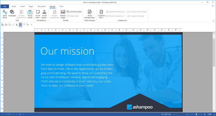 Робота PDF-файлами - Ashampoo PDF Pro 3, безтермінова ліцензія, 1 ПК⁠ - изображение 2