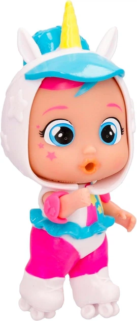 Игровой набор с куклой Cry Babies Magic Tears Stars Talent Babies, Dreamy Дрими - скейтер (916128) - изображение 6