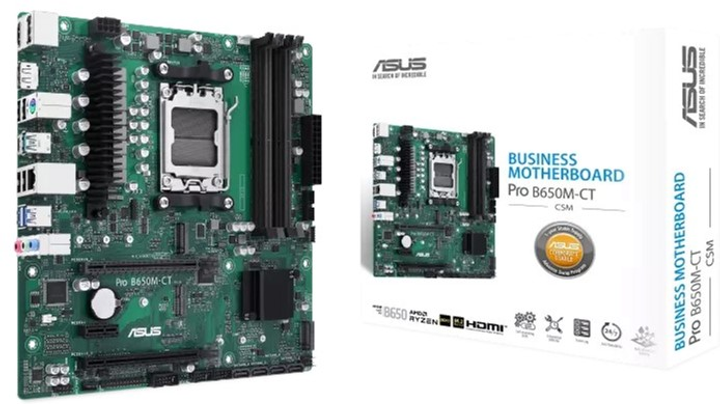 Материнська плата ASUS Pro B650M-CT-CSM (sAM5, AMD B650, PCI-Ex16) - зображення 7
