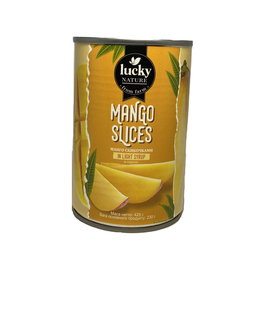 Консервированный Манго кусочками в сиропе LUCKY 425 г – ROZETKA ...