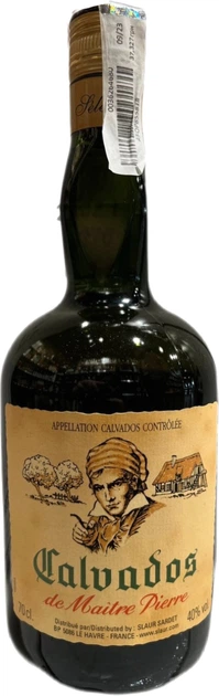 Кальвадос Slaur Sardet Calvados Maitre Pierre 0.7 л 40