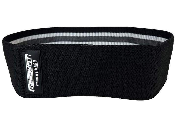 Тканевая резинка для фитнеса EasyFit HARD EF-1820-H 38 см усиленная ...