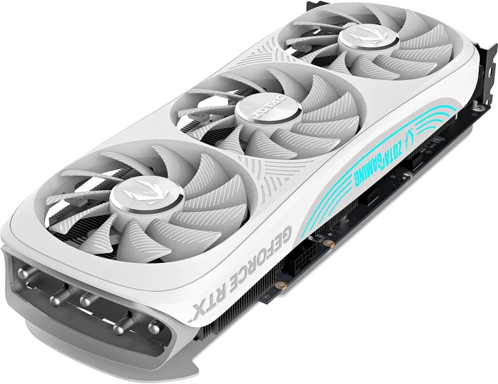 Karta graficzna Zotac PCI-Ex GeForce RTX 4070 Ti Super Trinity OC White Edition 16GB GDDR6X (256bit) (2625/21000) (HDMI, 3 x DisplayPort) (ZT-D40730Q-10P) - obraz 3