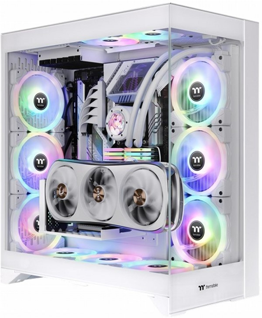 Корпус Thermaltake CTE E600 MX White (CA-1Y3-00M6WN-00) - зображення 5