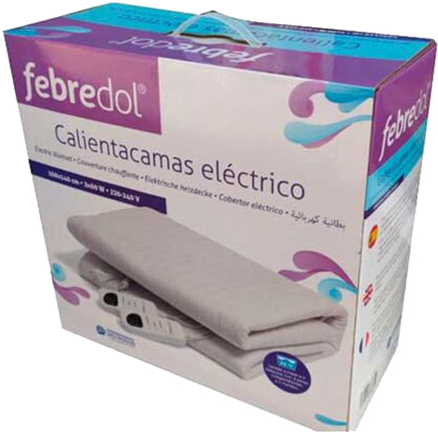 Koc elektryczny Febredol Underblanket 160x140 1U (8429247471626) - obraz 1