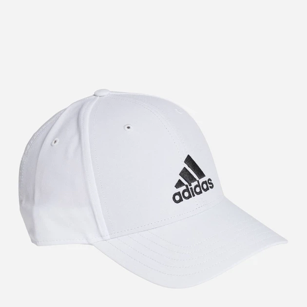 Кепка adidas Bball Cap Lt Emb GM6260 OSFC 51 Біла (4064044179487) - зображення 2