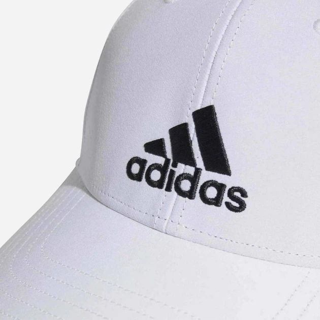 Кепка adidas Bball Cap Lt Emb GM6260 OSFC 51 Біла (4064044179487) - зображення 4