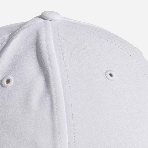 Кепка adidas Bball Cap Lt Emb GM6260 OSFC 51 Біла (4064044179487) - зображення 5