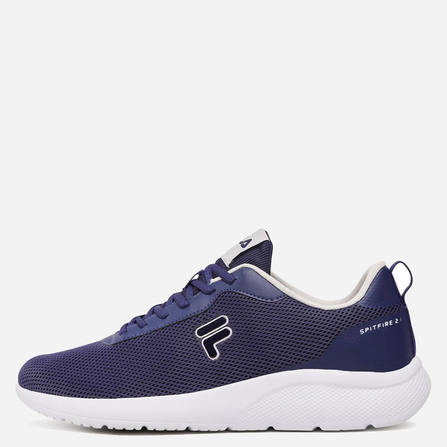 Sneakersy męskie Fila Spitfire FFM0077-53135 43 (10US) 28 cm Ciemnogranatowy/Szary (8719477779020) - obraz 4