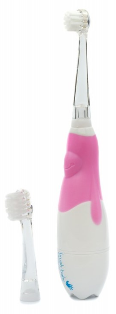 Elektryczna szczoteczka do zębów Brush-Baby BabySonic  różowa - obraz 2