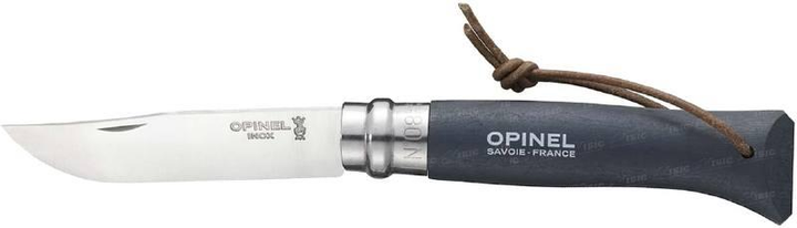 Нож Opinel Trekking №8 Inox. Цвет - серый (2046345) - изображение 1