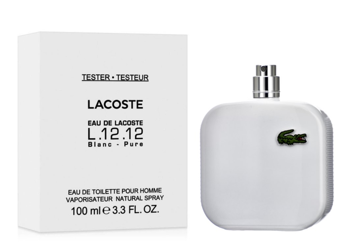 Тестер Туалетная вода для мужчин Lacoste Eau de Lacoste L.12.12. Blanc ...