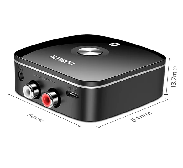 Bluetooth-адаптер Ugreen CM106 Bluetooth 5.1 aptX AUX 2RCA (40759) - изображение 8