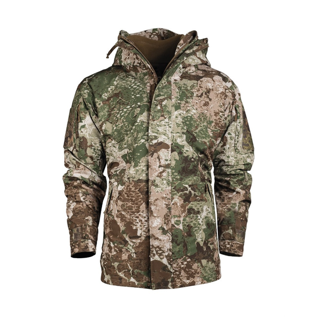 Парка влагозащитная Sturm Mil-Tec Wet Weather Jacket With Fleece Liner Gen.II XL WASP I Z2 - изображение 1