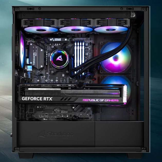 Корпус Sharkoon Rebel C60 RGB Black (4044951040032) - зображення 11