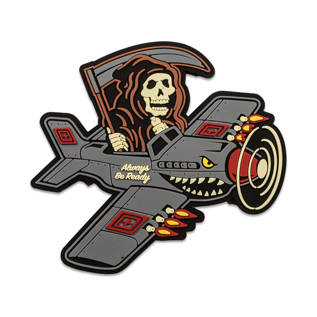 Нашивка 5.11 Tactical Grim Reaper Pilot Patch - изображение 1