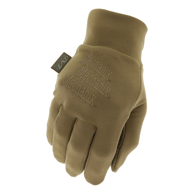 Перчатки тактические зимние Mechanix Coldwork™ Base Layer Coyote Gloves S Coyote - изображение 1