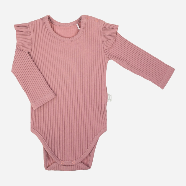 Дитяче боді для новонароджених дівчаток Nicol 204099 74 см Рожеве (5905601021124) - зображення 1