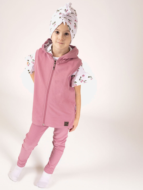 Kamizelka dziecięca dla dziewczynki bawełniana Nicol 204273 92 cm Różowa (5905601022992) - obraz 2