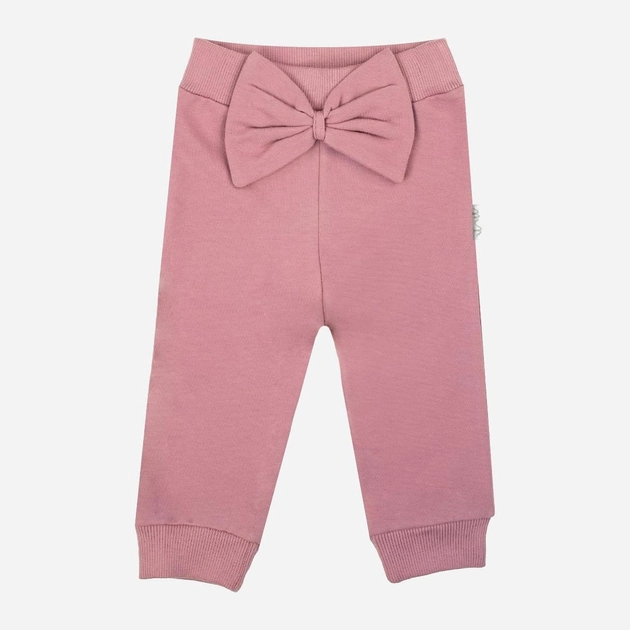 Дитячі спортивні штани для дівчинки Nicol 204275 74 см Рожеві (5905601023241) - зображення 1
