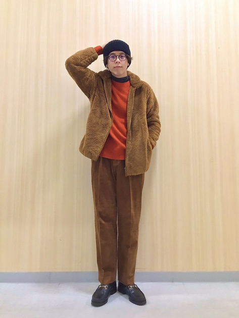 Куртка демисезонная Шерпа мужская Uniqlo 40056137 2XL Коричневая (1159800135) - изображение 7