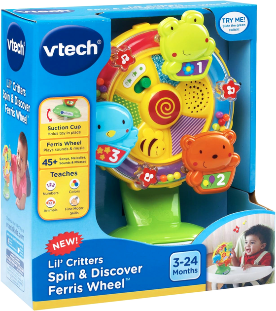 Zabawka muzyczna Vtech Baby Lil' Critters (3417761659328) - obraz 1