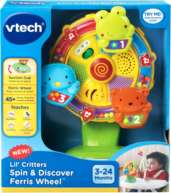 Zabawka muzyczna Vtech Baby Lil' Critters (3417761659328) - obraz 2