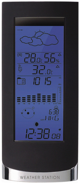 Метеостанция Technoline WS6501 Black Metall (WS6501) - изображение 5