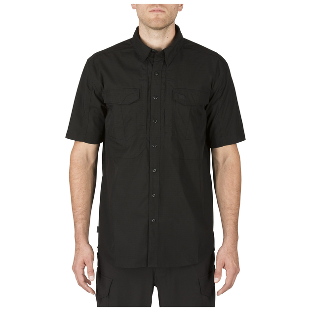 Сорочка тактична з коротким рукавом 5.11 Tactical Stryke Shirt - Short Sleeve Black 2XL (71354-019) - зображення 1