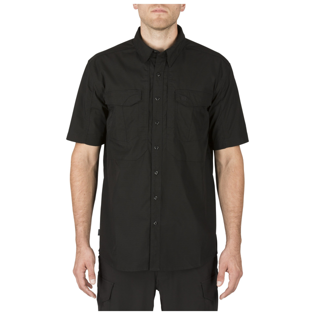 Сорочка тактична з коротким рукавом 5.11 Tactical Stryke Shirt - Short Sleeve Black S (71354-019) - зображення 1