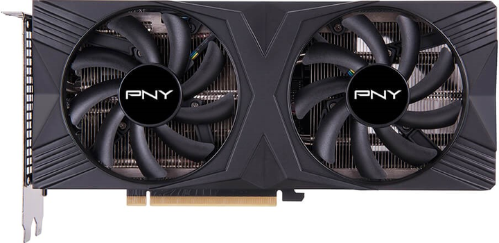 Відеокарта PNY PCI-Ex GeForce RTX 4070 Super VERTO Dual Fan OC 12GB GDDR6X (192bit) (2490/21000) (1 x HDMI, 3 x DisplayPort) (VCG4070S12DFXPB1-O) - зображення 1