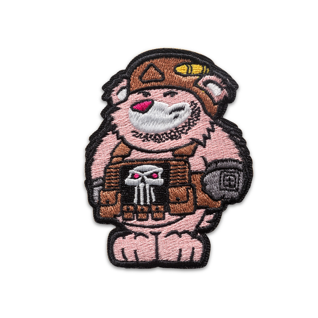 Нашивка 5.11 Tactical Gear Bear Patch Pink - изображение 1