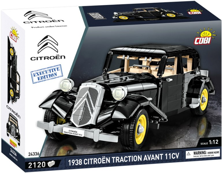 Klocki konstrukcyjne Cobi Citroen Traction Avant 11CV 2120 elementów (5902251243364) - obraz 1