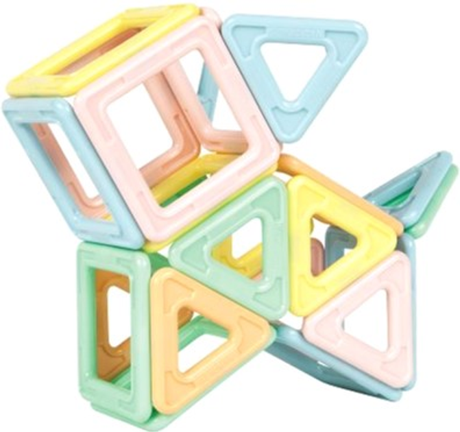 Магнітний конструктор Magformers My First Pastel Set 30 елементів (8809465532796) - зображення 3