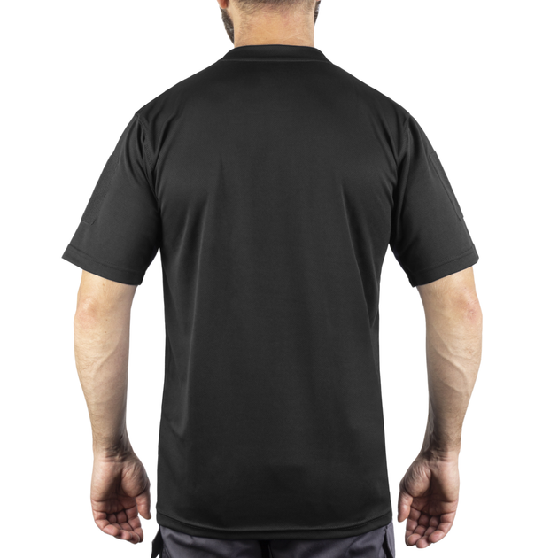 Футболка Sturm Mil-Tec Tactical T-Shirt QuickDry L Black - зображення 2