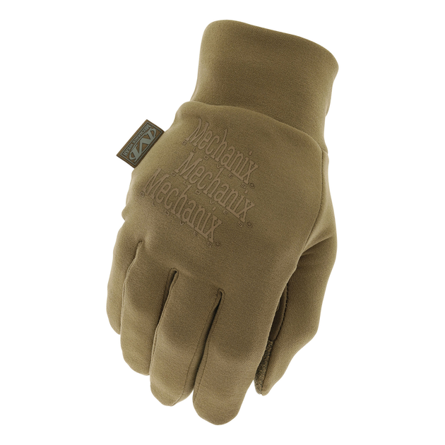 Рукавички тактичні зимові Mechanix Coldwork™ Base Layer Coyote Gloves XL Coyote - зображення 1