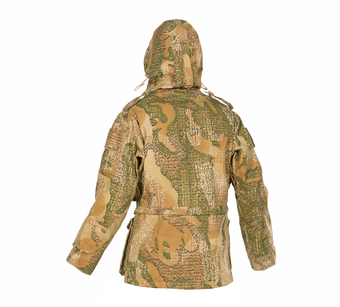 Куртка камуфляжная влагозащитная полевая Smock PSWP S Varan camo Pat.31143/31140 - изображение 2