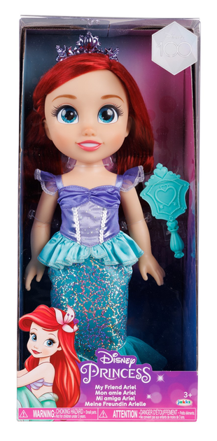 Lalka Disney Księżniczka Ariel 35cm (0192995230125) - obraz 1