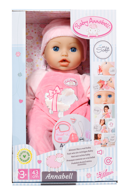 Lalka Baby Annabel 43 cm (4001167710241) - obraz 1