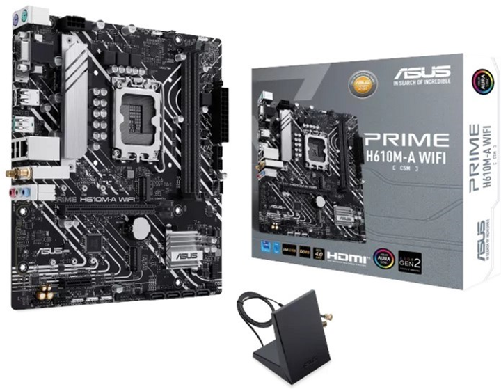 Материнська плата Asus PRIME H610M-A WIFI (s1700, Intel H610, PCI-Ex16) - зображення 7