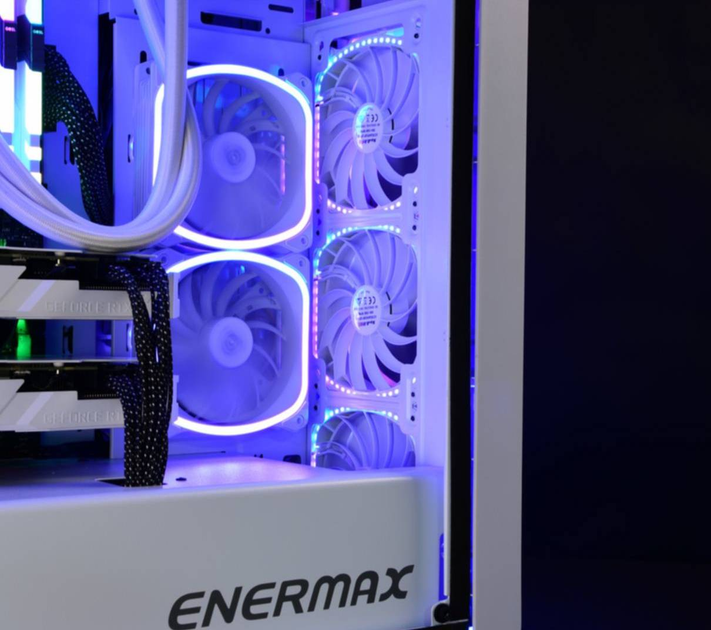 Zestaw chłodzenia Enermax SquA RGB (UCSQARGB12P-W-BP3) - obraz 7