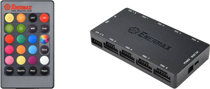 Chłodzenie Enermax T.B.RGB 6 szt (UCTBRGB12-BP6) - obraz 5