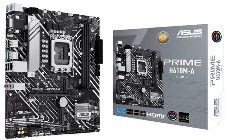 Płyta główna Asus PRIME H610M-A-CSM (s1700, Intel H610, PCI-Ex16) - obraz 6