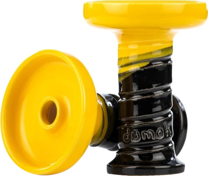 Чаша для кальяну Dumok Harmony Colours Yellow&Black (4821000280480) - зображення 1